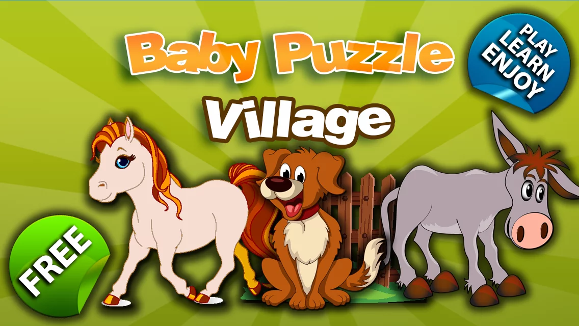 Baby Puzzle Village截图1