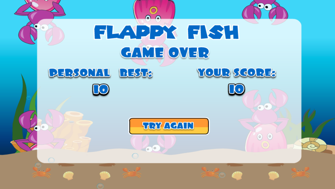 Flappy Fish In Sea截图3