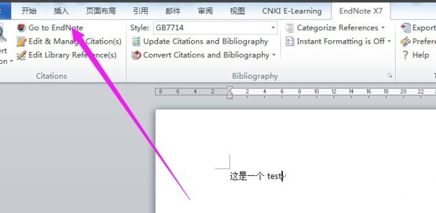 how to add endnote to word 365
