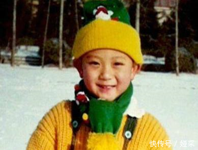 明星小时候是什么样子鹿晗妖娆,郑爽惊艳,只有