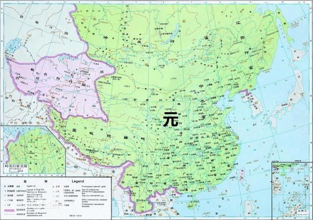 元朝疆域真的是空前绝后吗?对比汉唐明清的疆