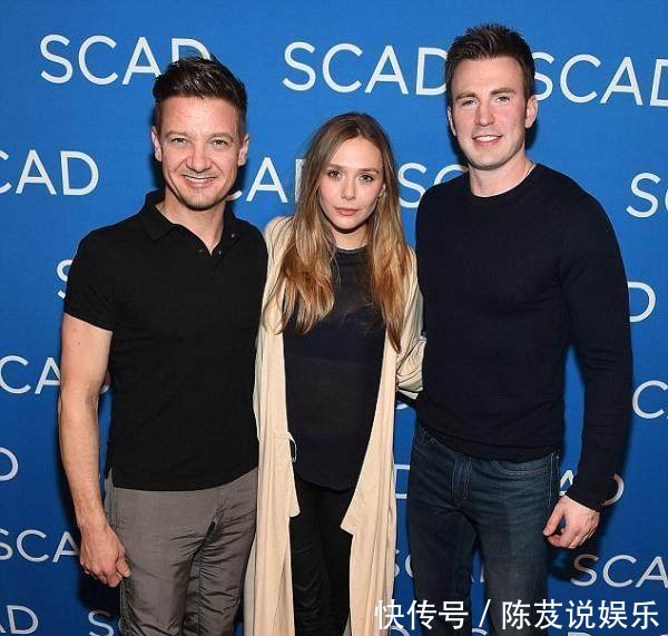 《复仇者联盟3》演员戏外合体,「绯红女巫」依