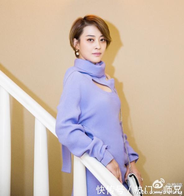 43岁梅婷晒素颜照,不在乎皮肤过敏,网友点赞:好