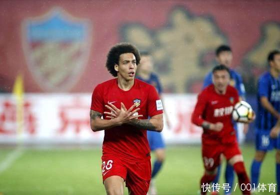 比利时爆炸头双星中超聚首?维特塞尔大红大紫