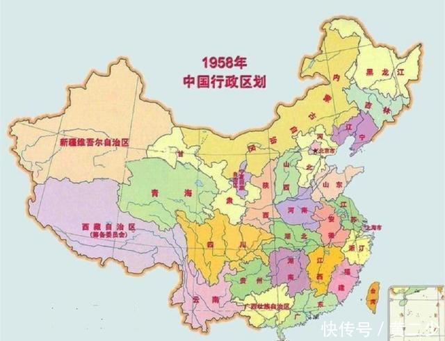 一文看懂新中国成立以来,中国的行政区域变化