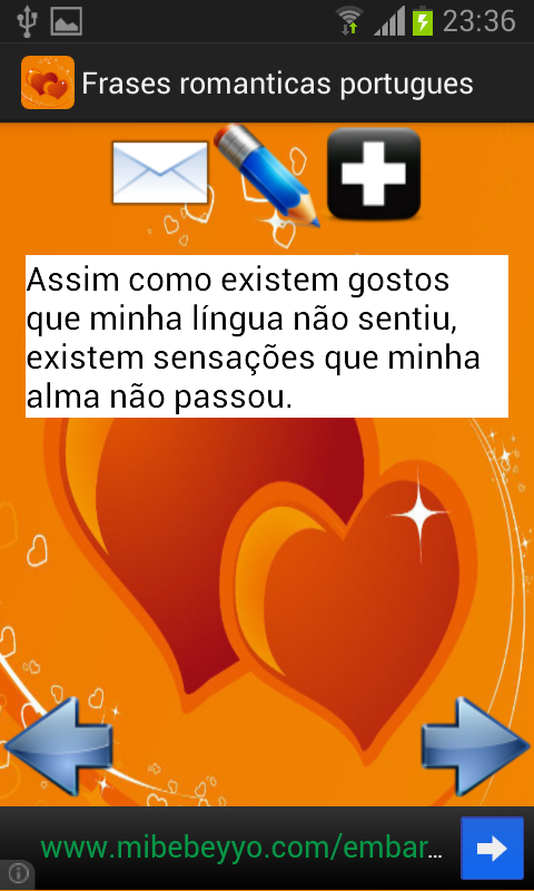 Frases romanticas portugues截图2