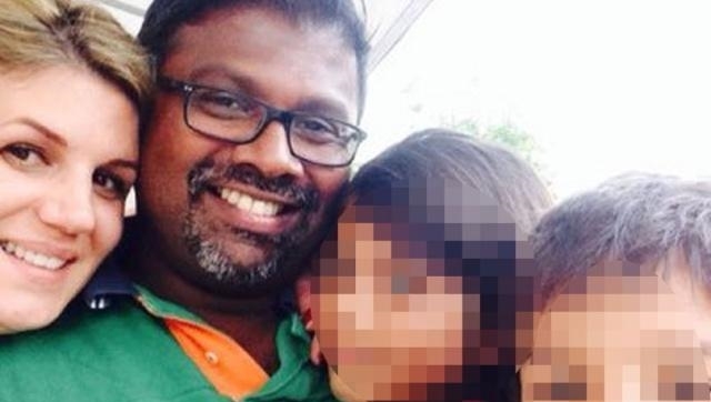 一家人,起晚了,所以在斯里兰卡肉桂酒店爆炸中