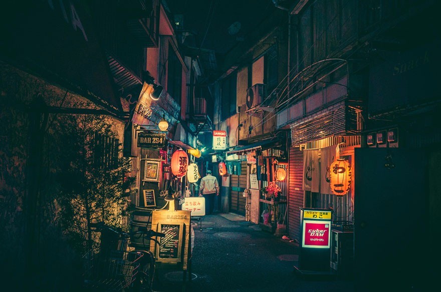 11区动漫的真实场景!日本夜景带你走进二次元世界