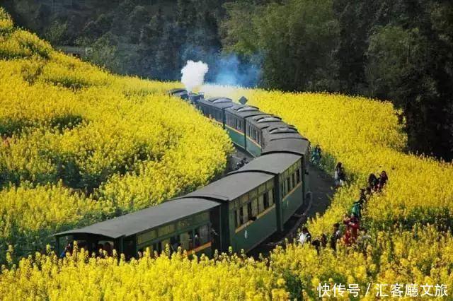 嘉阳蒸汽小火车,坐上去就开往春天