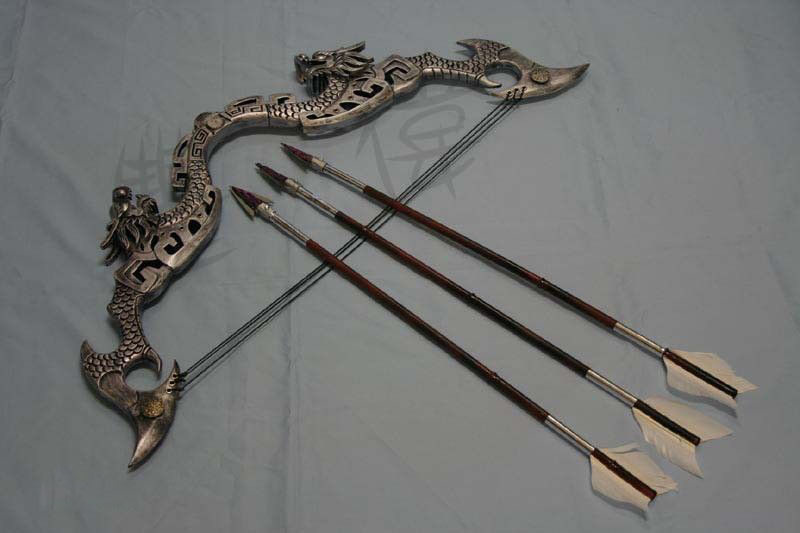 雪地情缘 馆藏分类 用龙筋制作弓弦的传说中的名弓,速度和准确性极高.