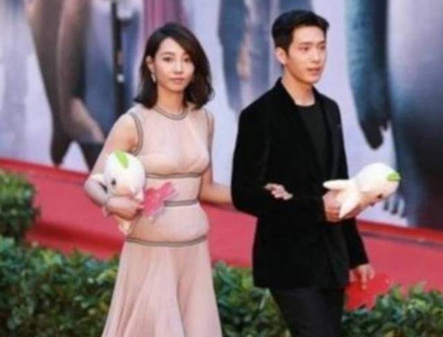 同样是长礼服,微风一吹白百何满身尴尬,赵丽