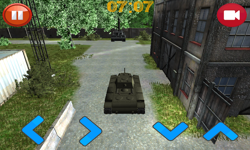 Tank Driving Free截图3