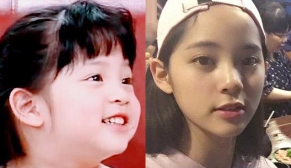 女生童年长大后素颜骗人,说没长丑是对比的,有女星森qq系头像图片