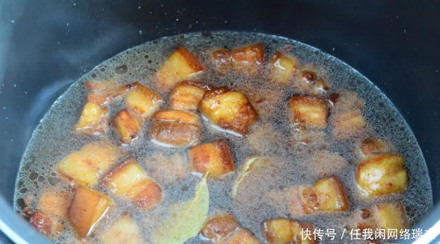 美食美食红烧肉,软烂下饭,好吃不腻,还入味,就一香港油麻地传统图片