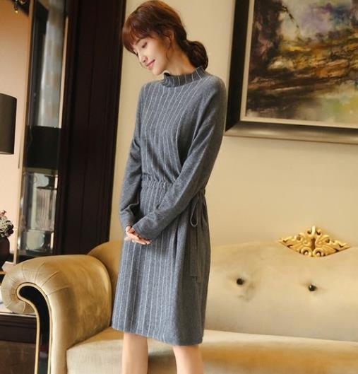 冬季内搭最潮搭配:性感蕾丝拼接鱼尾裙分享(图