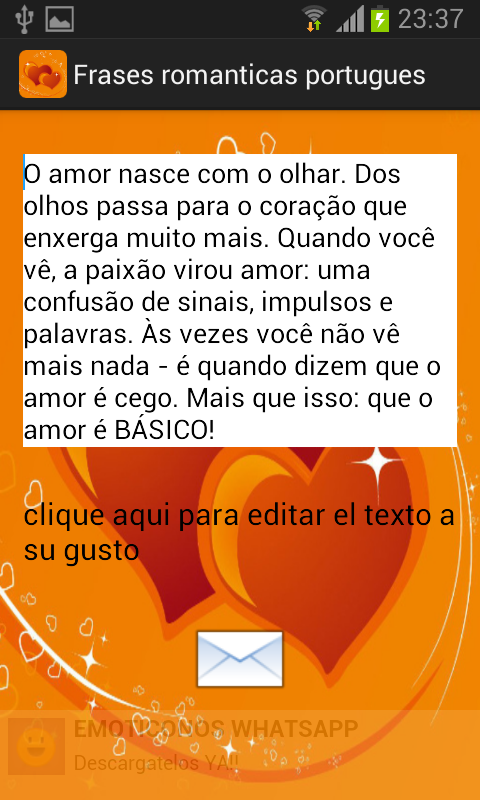 Frases romanticas portugues截图4