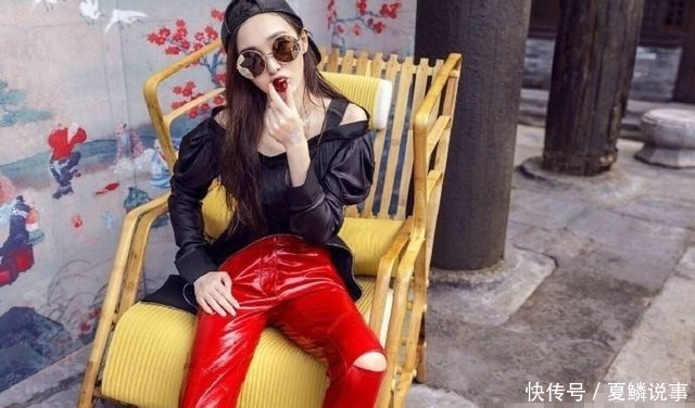 只有范爷才能驾驭这种风格吧!唐嫣丑成这样罗