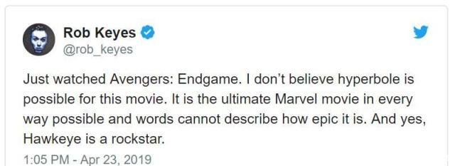 《复联4》首波影评解禁最史诗的漫威电影,影评