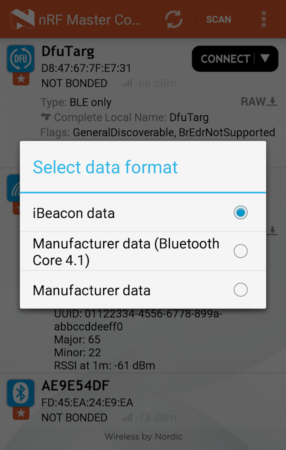 nRF Master Control Panel (BLE)截图9