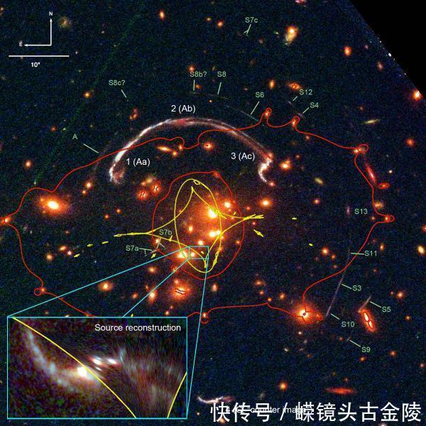 太空中出现一个巨大“眼睛”，光线扭曲成空洞，爱因斯坦定律应验