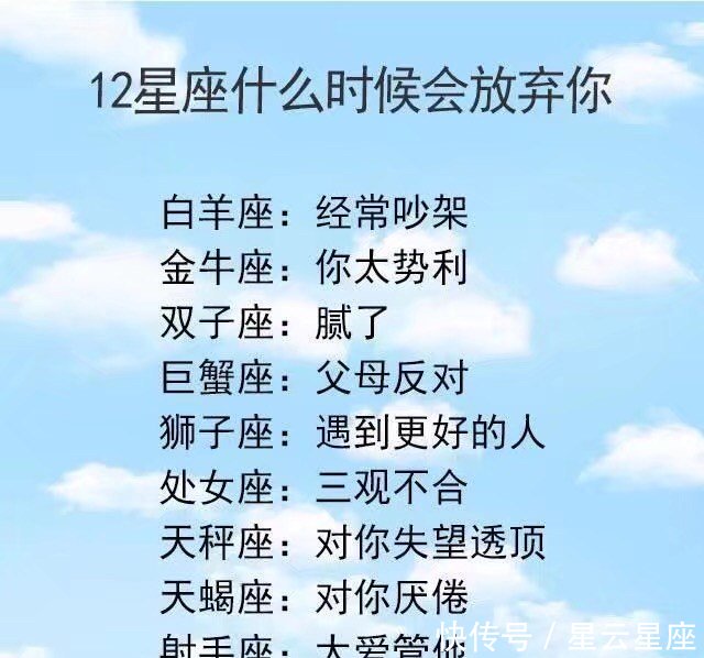 十二星座什么时候会放弃你,很难动心的星座_【