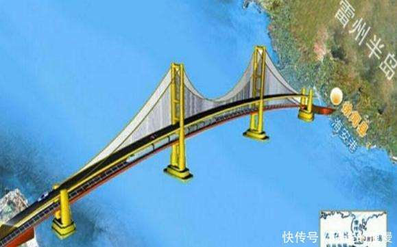 可不可以在琼州海峡建一座大桥, 连接广东和海