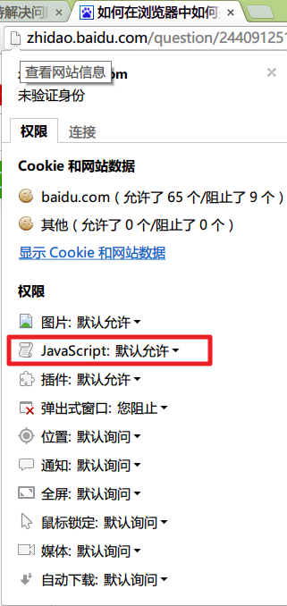 如何在浏览器中如何关闭javascript功能?_360问