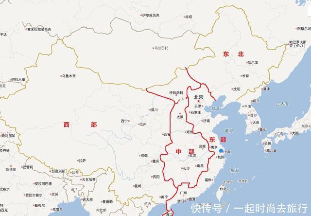 中国4大经济分区，诞生了发展中国的4句口号，你都知道吗？