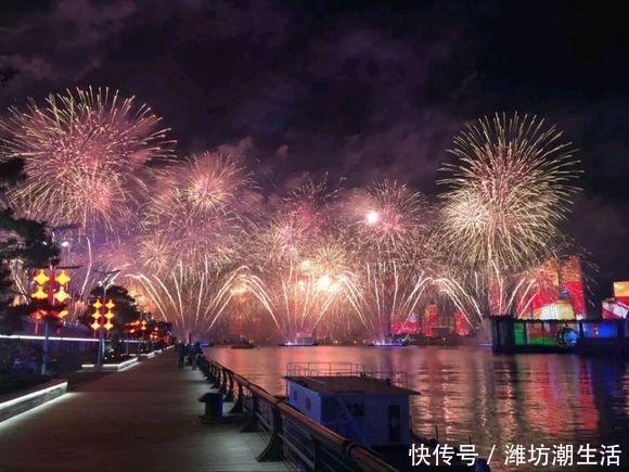 青岛迎接上合峰会,海滨绽放绚烂灯光秀,展示齐鲁大地亮丽风采!