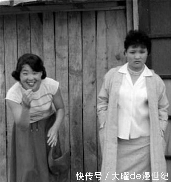 老照片: 六十七年代韩国街边女, 那时没整容业,