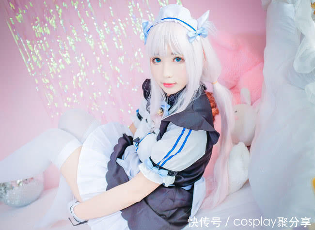 白丝女仆的日常COSPLAY,白色的诱惑怎么抵挡