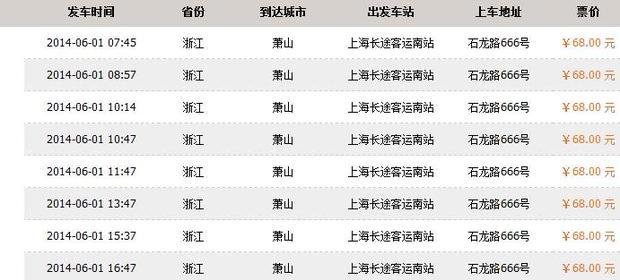 从上海汽车南站到杭州萧山怎么坐车最省时间?