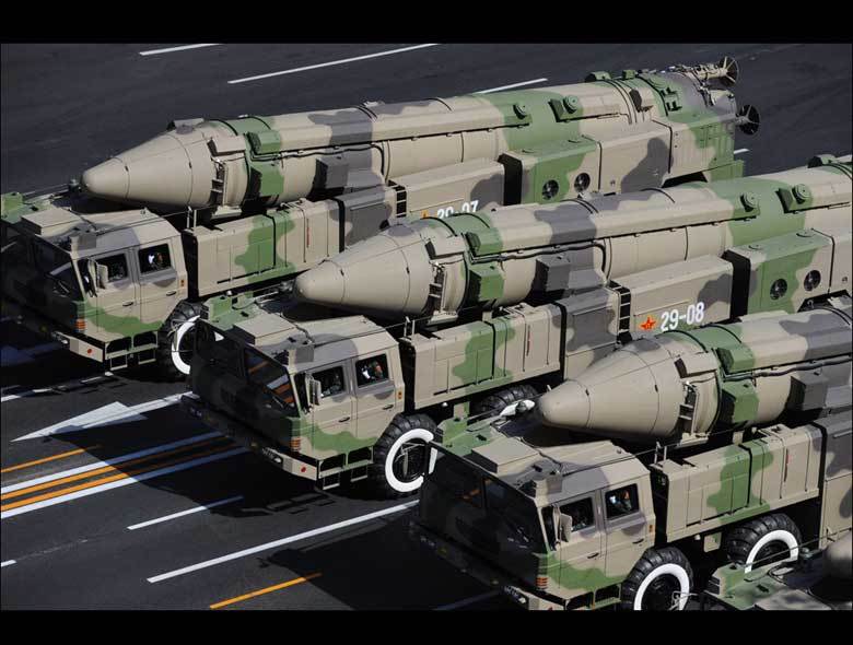 中国人民解放军第二炮兵部队(简称第二炮兵),现役兵力共13万人,编有
