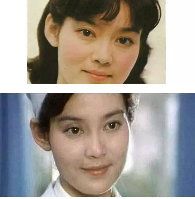 她们同是奶奶辈演员，一个满脸后遗症，另一个却连皱纹都那么优雅
