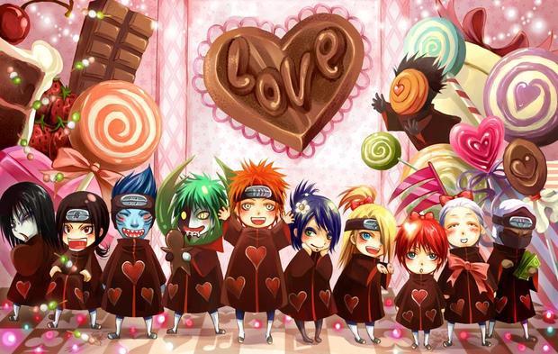 <em>火影忍者</em>晓萌图