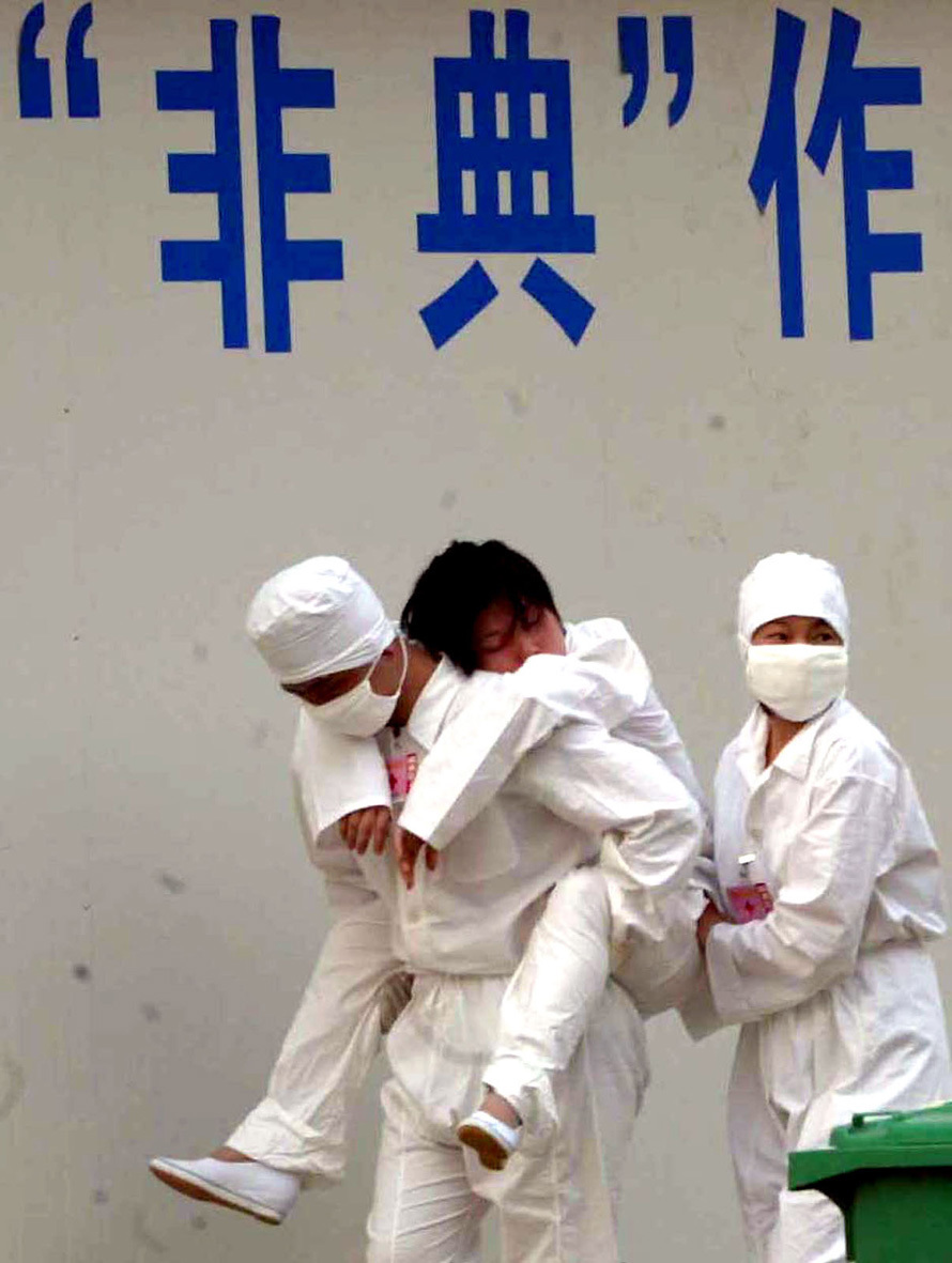 抗击非典图片