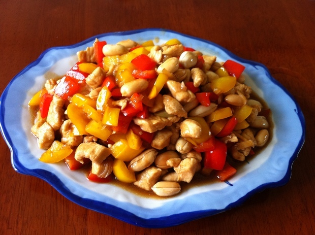 川味宫保鸡丁的家常做法_360问答