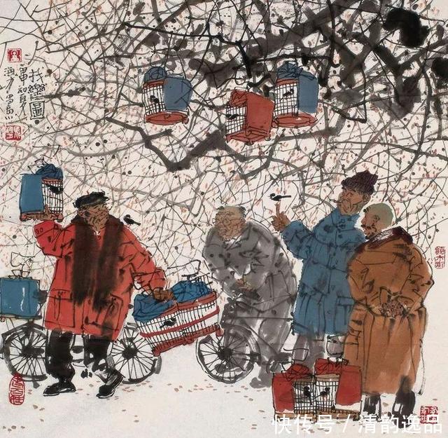 小人物、小老婆、小场景,马海方的画有看头,耐我情趣情趣为什么懂不图片
