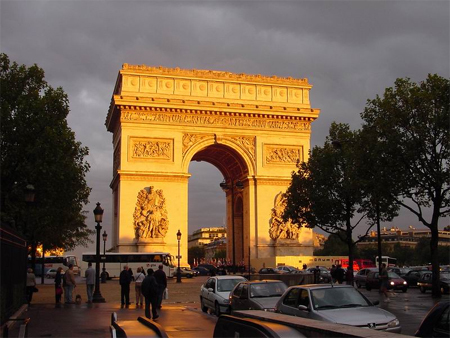 凯旋门(arc de triomphe)