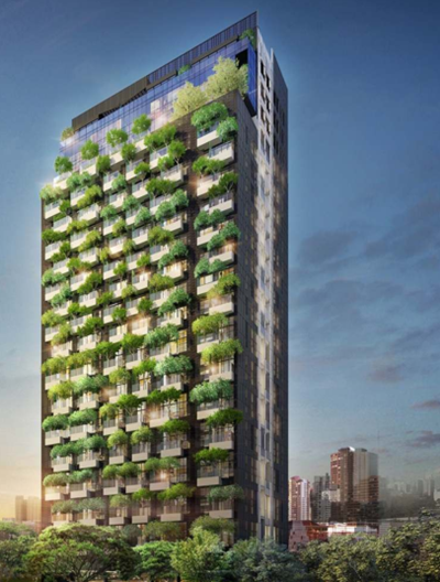 曼谷暹罗豪庭,市中心的立体森林