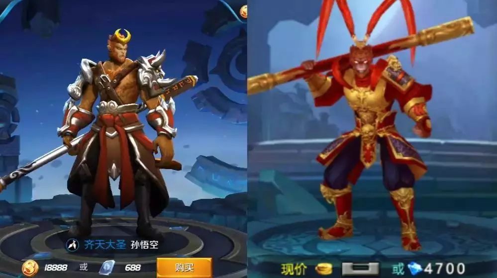 王者荣耀英雄被抄袭,天美看到这些英雄估计快要哭了