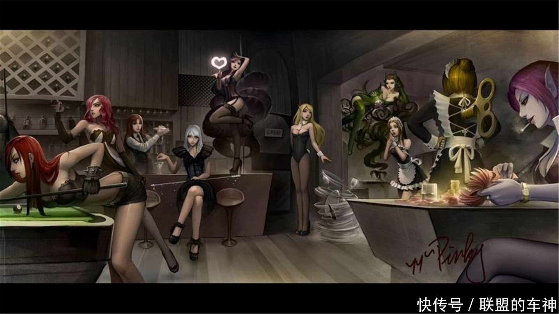 盘点英雄联盟五大好身材女英雄 衣服都快撑不