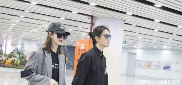 戚薇、李承铉机场十指紧扣羡煞旁人, 网友 戚薇