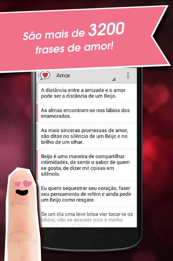 Mensagens de amor em português截图3