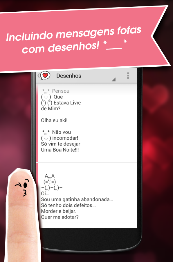 Mensagens de amor em português截图6