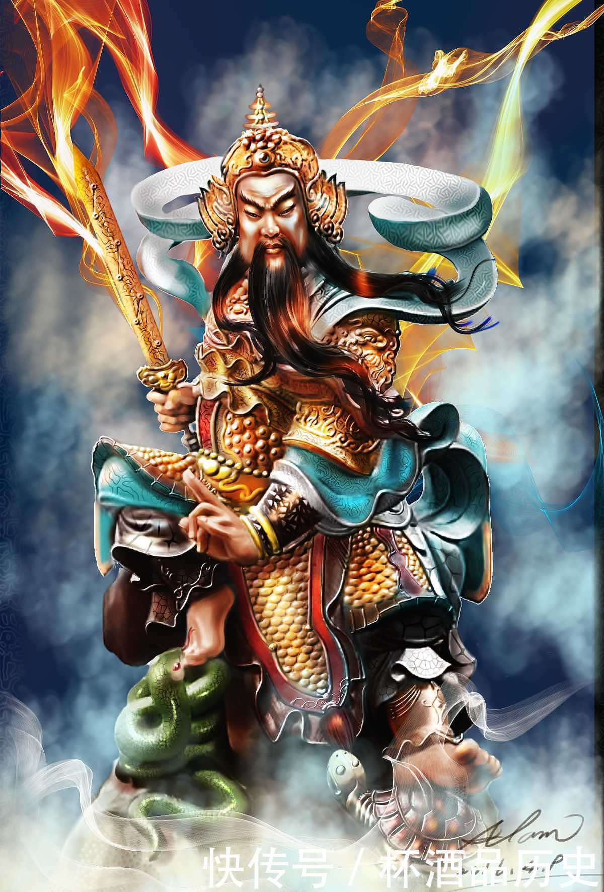 玉皇大帝之后,下一任天帝只能是真武大帝,关羽