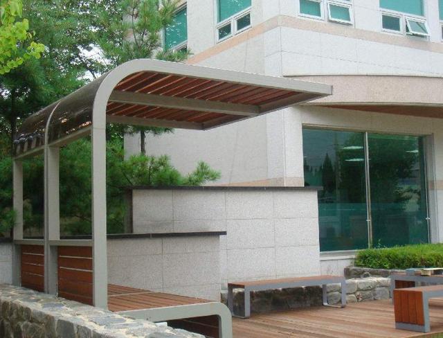 城市景觀廊架的耐久性材料選擇 結(jié)構(gòu)地下室設(shè)計 第4張