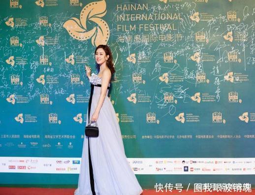 马苏元气满满亮相海南岛国际电影节,微博晒美