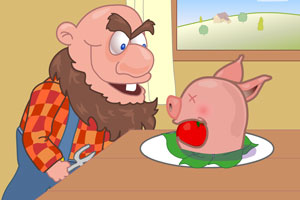 猜英文救猪仔,猜英文救猪仔小游戏,360小游戏