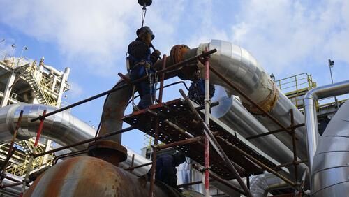 渤钻钻一\"绿色钻井\"护海岛